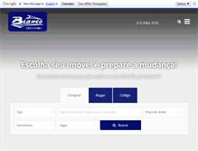 Tablet Screenshot of biancoimoveis.net
